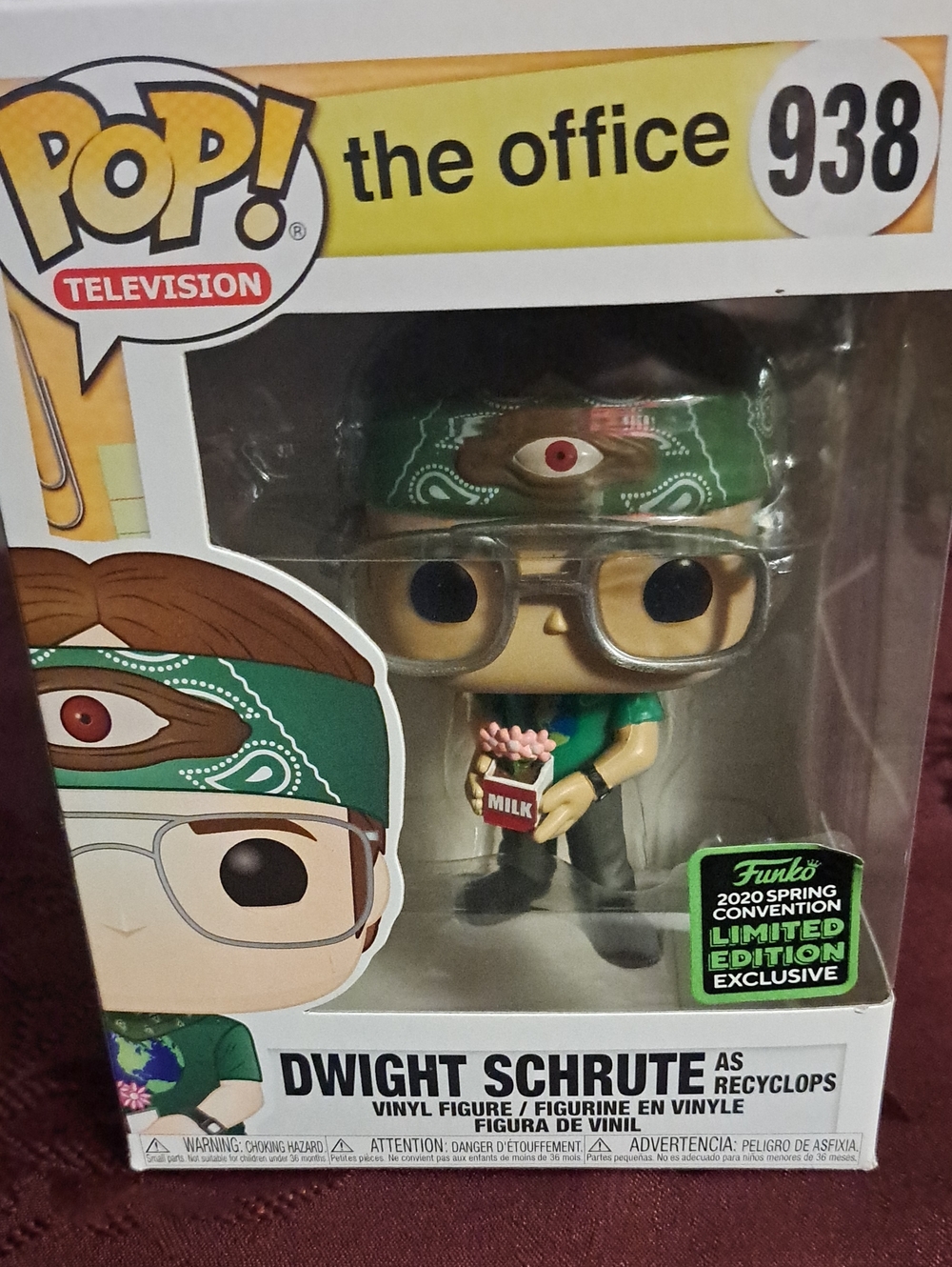 Funko Pop Dwight Schrute As Recyclops The Office 938